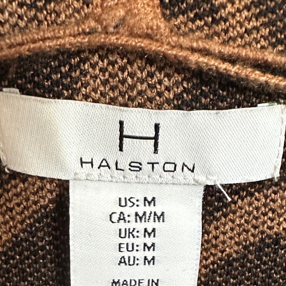 H by Halston Brown and Black Open Cardigan - Picture 3 of 8